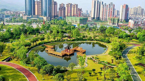 佰馬網(wǎng)關打造智慧公園數(shù)字宣傳欄